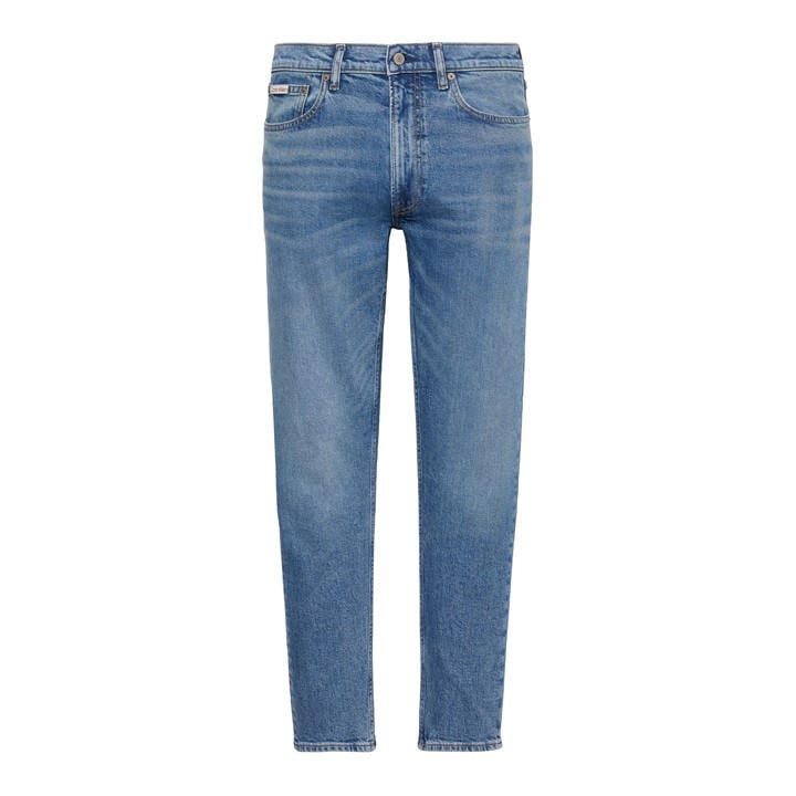 Calvin Klein Jeans Men's Blue Tapered Jeans in Size 2XL, Sports Direct