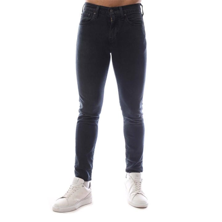 Levis Men's Black Taper Under The Moonl Slim Fit Jeans in Size 28 R, Sports Direct