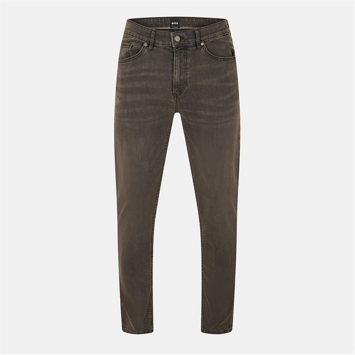 Boss Men's Grey Taber Slim Fit Jeans in Size 36 L, Sports Direct