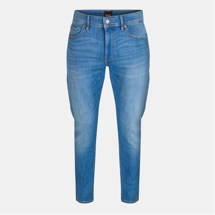 Boss Men's Blue Delaware Slim Fit Jeans in Size 38 R, Sports Direct