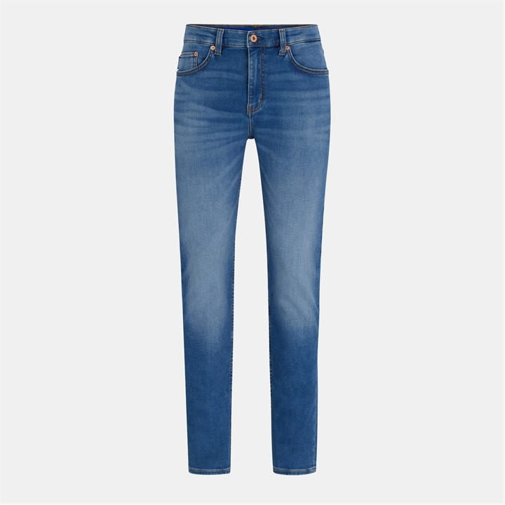 Hugo Men's Blue Ash  Slim Fit Jeans in Size 38 R, Sports Direct