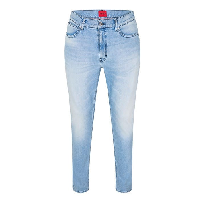 Hugo Men's Blue Slim Fit Jeans in Size L, Sports Direct