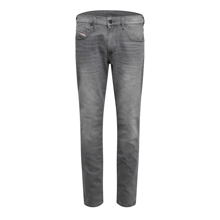 Diesel Men's Black D-Strukt 2019 Slim Fit Jeans in Size 33 L, Sports Direct