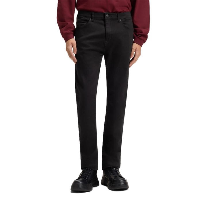 Hugo Men's Black Slim Fit Jeans in Size L, Sports Direct