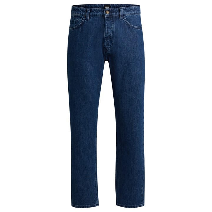 Boss Men's Blue H Akron Slim Fit Jeans in Size 34 S, Sports Direct