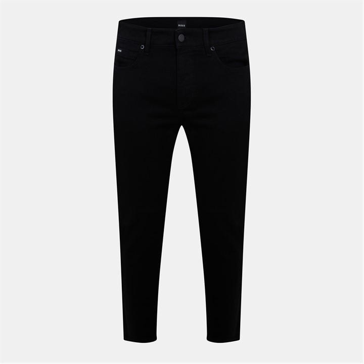 Boss Men's Black H Re.maine Slim Fit Jeans in Size L, Sports Direct