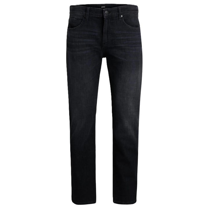 Boss Men's Black H Re.maine Slim Fit Jeans in Size 38 R, Sports Direct