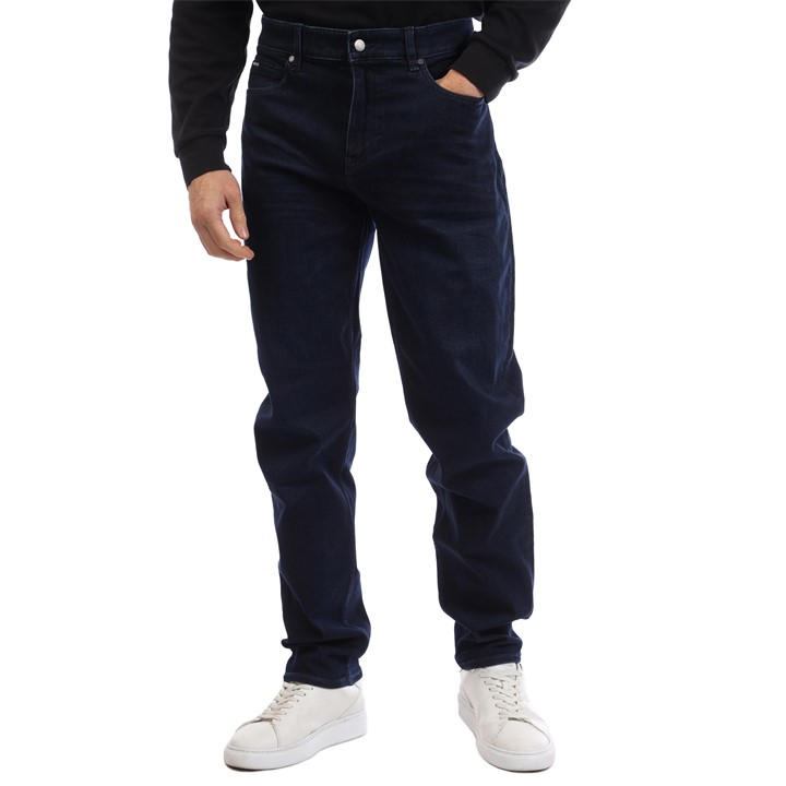 Boss Men's Blue H Re.maine Slim Fit Jeans in Size 38 R, Sports Direct