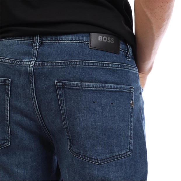 Navy - Boss - Men's H Re.Maine Slim Fit Jeans