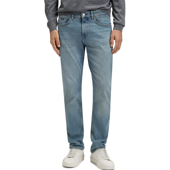 Boss Men's Blue H Delaware Jeans in Size 38 R, Sports Direct
