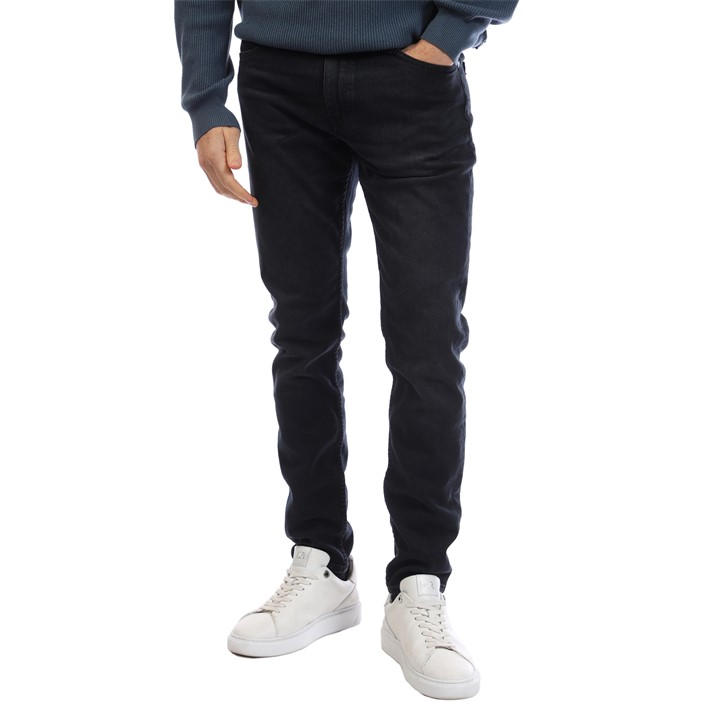 Boss Men's Black Taber Slim Fit Jeans in Size L, Sports Direct