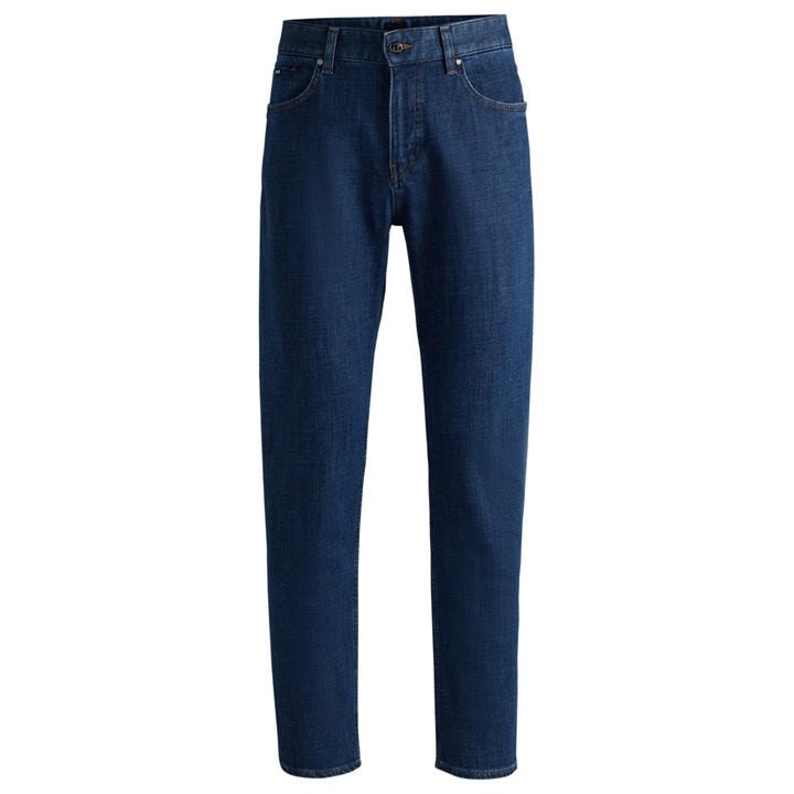 Boss Men's Blue H Re.maine Slim Fit Jeans in Size L, Sports Direct