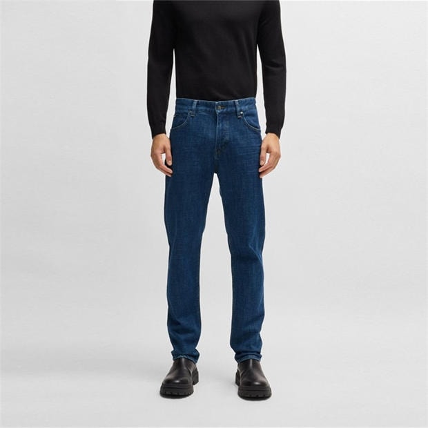 Blue - Boss - Men's H Re.Maine Slim Fit Jeans