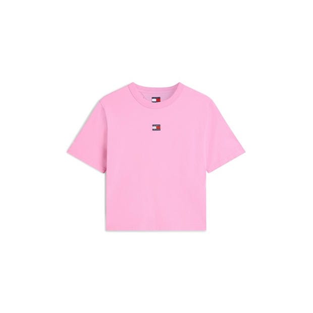 Pink Daisy - Tommy Jeans - Logo T-Shirt