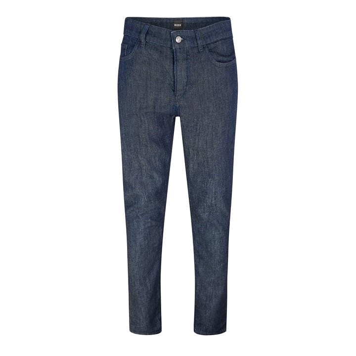 Boss Men's Blue Delaware3 Slim Fit Jeans in Size 38 R, Sports Direct