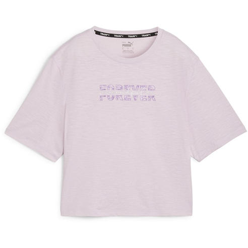 Puma - Women's Cropped Studio Tee