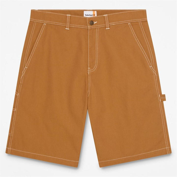 Timberland Men's Brown Denim Shorts in Size XL, Sports Direct