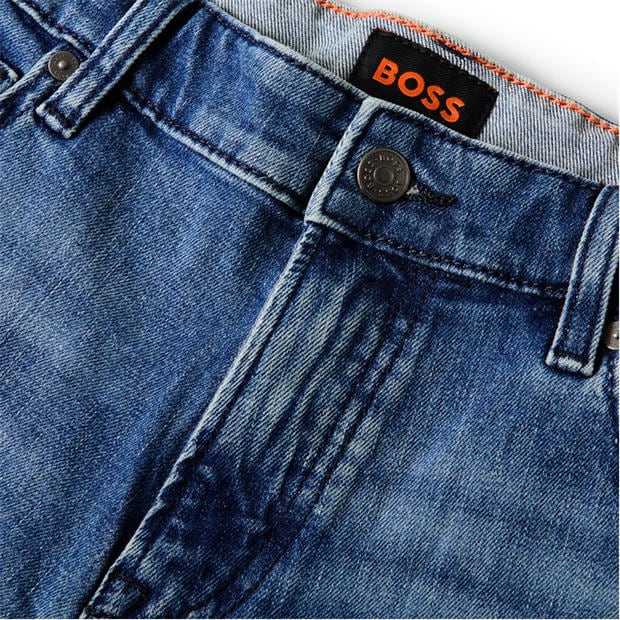 Blue 426 - Boss - Mens BOSS ORANGE Denim Shorts