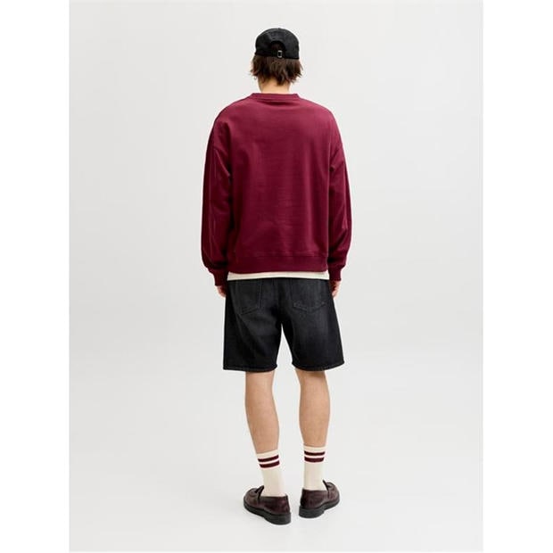 Black Denim - Jack and Jones - Mens Tony Loose Denim Shorts