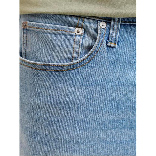 Lt Blue Denim - Jack and Jones - Mens Rick Slim Denim Shorts