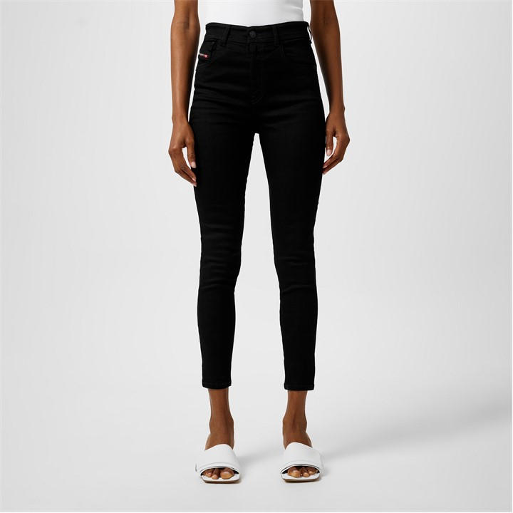 Diesel Women's Blue Super Skinny 1984 Slandy-High Jeans in Size 32 S, Sports Direct
