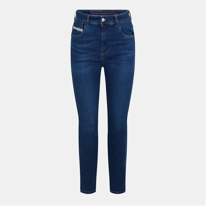 Diesel Women's Blue Super Skinny 1984 Slandy-High Jeans in Size 24 L32, Sports Direct