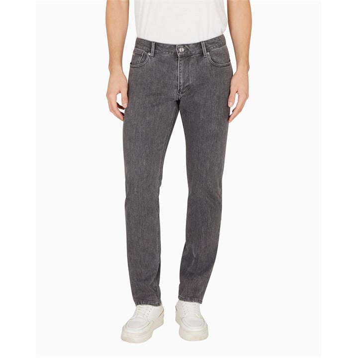 Emporio Armani Men's Grey Slim Fit J06 Jeans in Size 32 R, Sports Direct