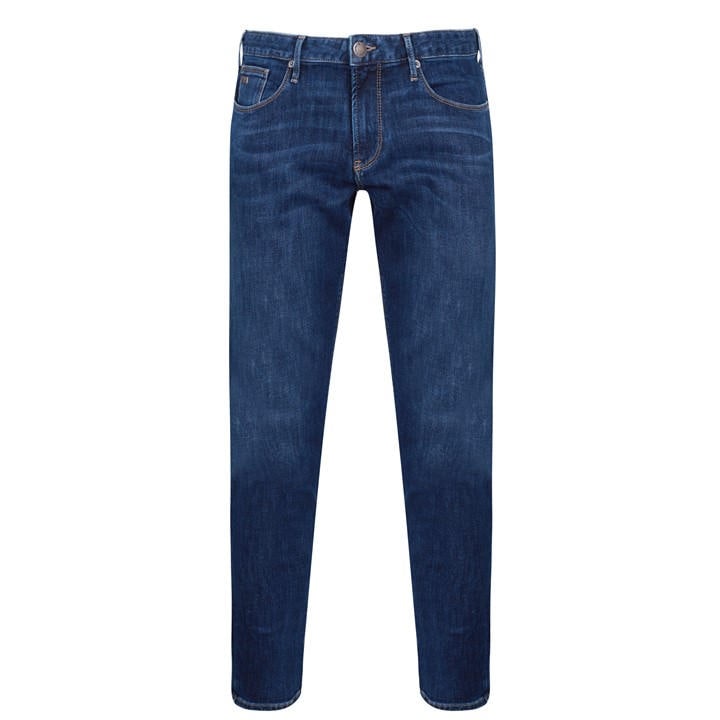 Emporio Armani Men's Blue Slim Fit J06 Jeans in Size 30 S, Sports Direct