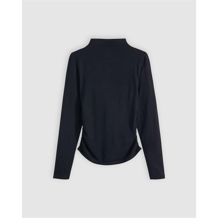Levis Women's Black Nina Cotton Long Sleeve T-Shirt in Size 10, Sports Direct