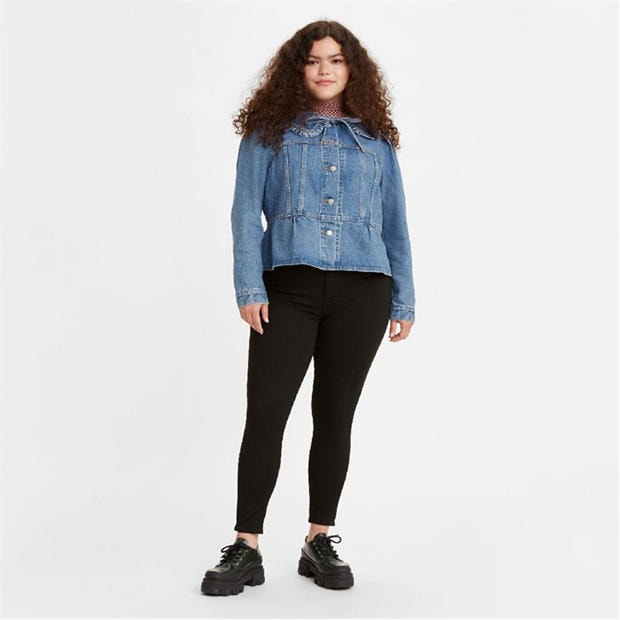 Black Celestial - Levis - Mile High Super Skinny Jeans