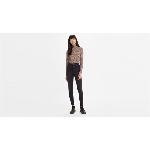 Black Ground - Levis - Mile High Super Skinny Jeans