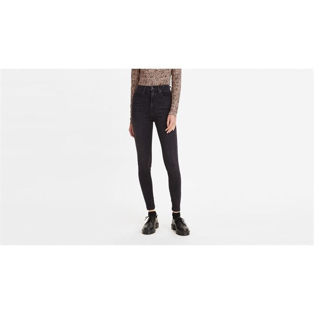 Black Ground - Levis - Mile High Super Skinny Jeans
