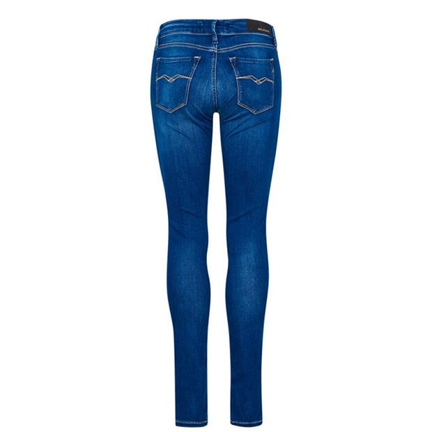 Med Blue 009 - Replay - Luzien Power Stretch Skinny Jeans