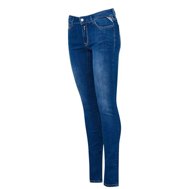 Med Blue 009 - Replay - Luzien Power Stretch Skinny Jeans