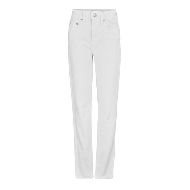 Levis Women's White 721 High Rise Skinny Jeans in Size 31 R, Sports Direct