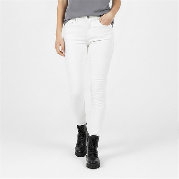 Western White - Levis - 721 High Rise Skinny Jeans