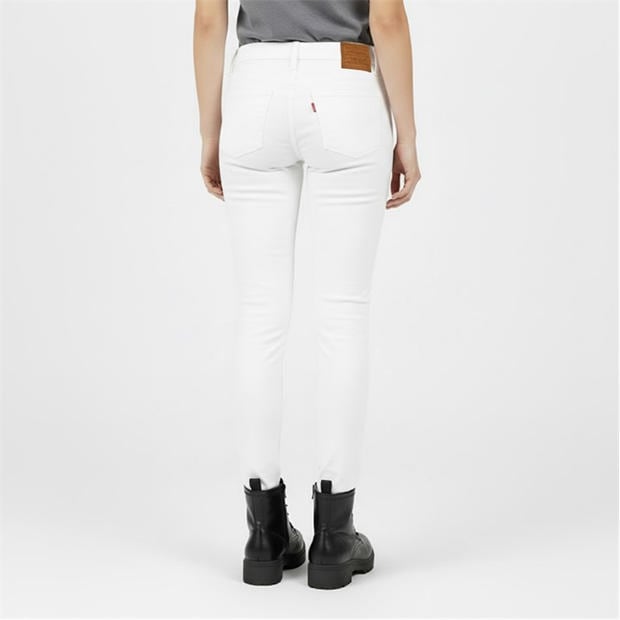 Western White - Levis - 721 High Rise Skinny Jeans