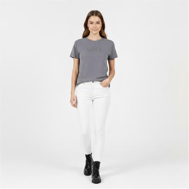Western White - Levis - 721 High Rise Skinny Jeans