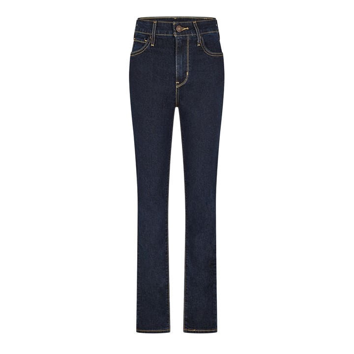 Levis Women's Blue 721 High Rise Skinny Jeans in Size 29 L32, Sports Direct