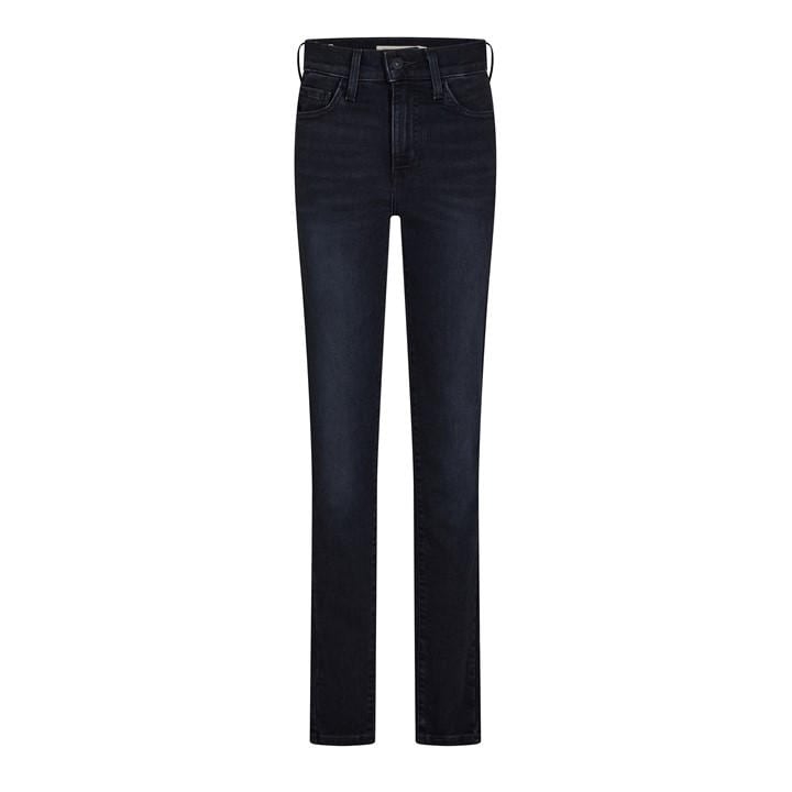 Levis Women's Black 720 High Rise Jeans in Size 26 R, Sports Direct