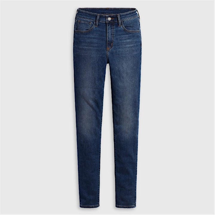 Levis Women's Blue 720 High Rise Jeans in Size 25 L28, Sports Direct