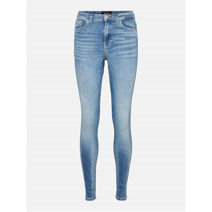 Vero Moda Women's Blue Skinny Jeans in Size 32 R, Sports Direct