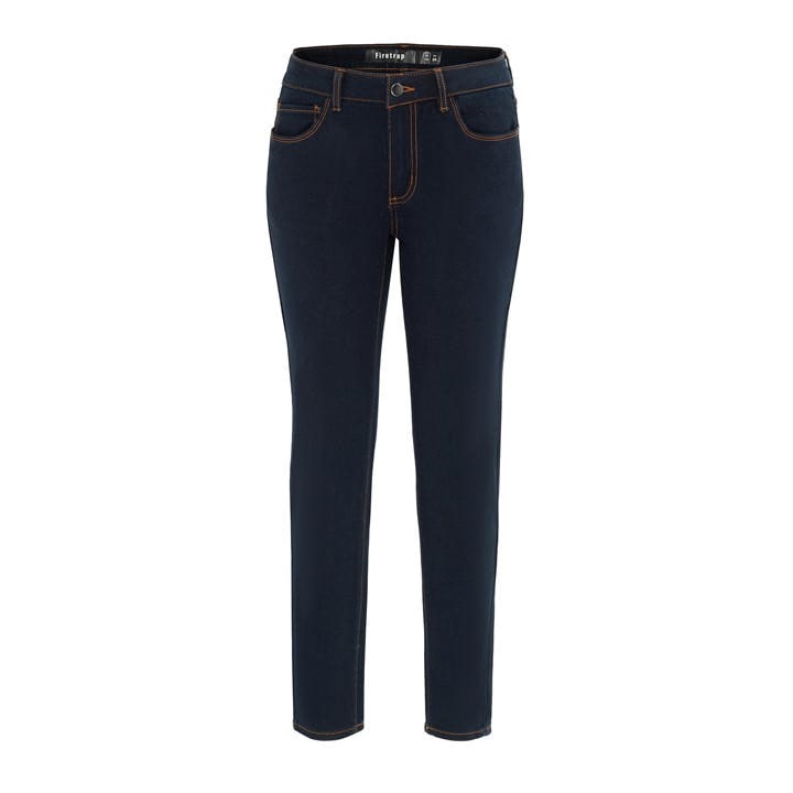 Firetrap Women's Blue Md Rse Skny in Size 6, Sports Direct
