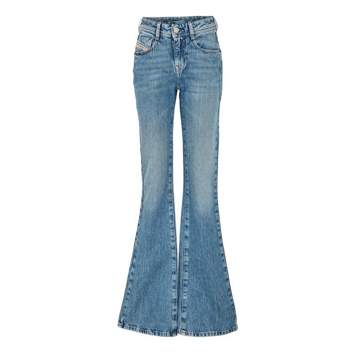 Diesel Women's Blue Ebbey Bootcut Jeans in Size 29 L32, Sports Direct