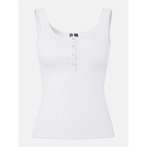 Pieces - Women's Kitte Cotton Slim-Fit Tank Top