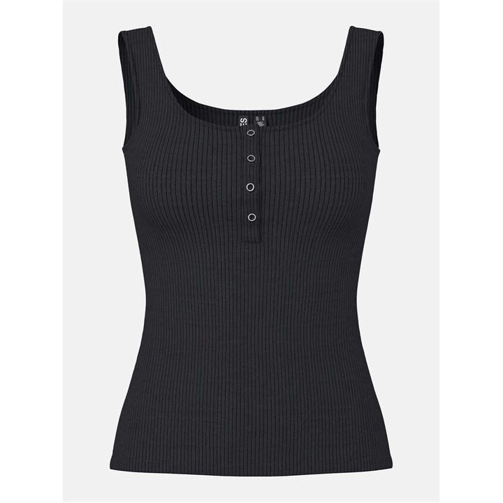 Pieces Women's Black Kitte Tank T Ld63 in Size 16, Sports Direct