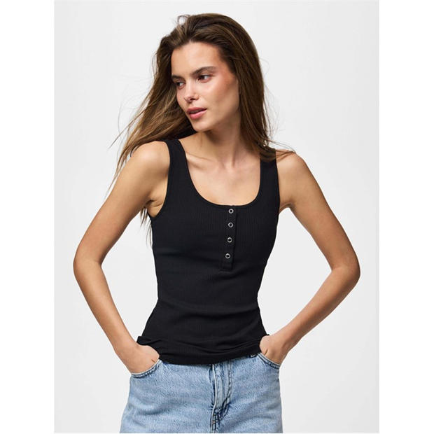 Black - Pieces - Pieces Kitte Tank T Ld63