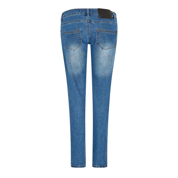 Mid Blue - Criminal Damage - Women's Skinny Jeans