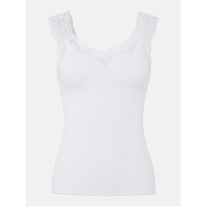 Pieces Women's White Barbera Lace Ld63 in Size 10, Sports Direct
