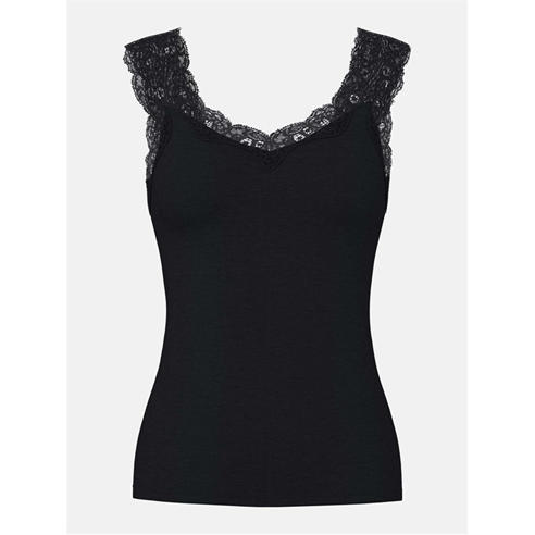 Pieces - Women's Barbera Lace V-Neck Sleeveless Slim-Fit Tank Top